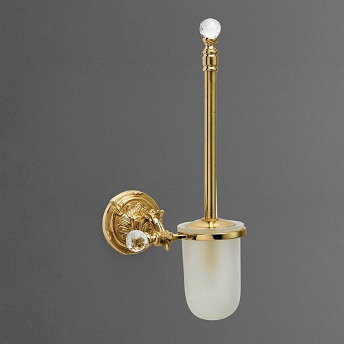 Щетка для унитаза подвесная Art&Max Barocco crystal AM-1785-Br-C щетка для унитаза подвесная art&max barocco crystal am-1785-br-c