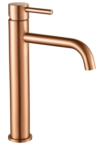 Смеситель для умывальника Rea Lungo Brush Copper REA-B1114 медь матовая смеситель для умывальника rea lungo brush copper rea-b1114 медь матовая