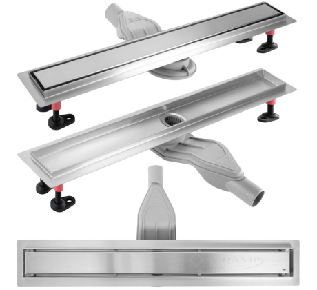 Душевой лоток Rea Neox Superflow nickel matt 60 матовый никель душевой лоток rea neox superflow nickel matt 60 матовый никель