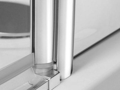 Душевой уголок Gutewetter Slide Square GK-863B 115x100 (хром) фото 5 душевой уголок gutewetter slide square gk-863b 115x100 (хром) фото 5
