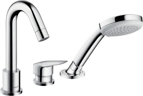Смеситель для ванны Hansgrohe Logis 71300000 фото 2 смеситель для ванны hansgrohe logis 71300000 фото 2