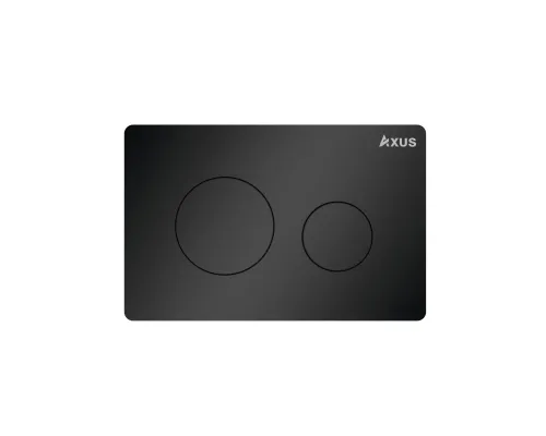 Клавиша смыва Axus 097IB Slim черный металл клавиша смыва axus 097ib slim черный металл