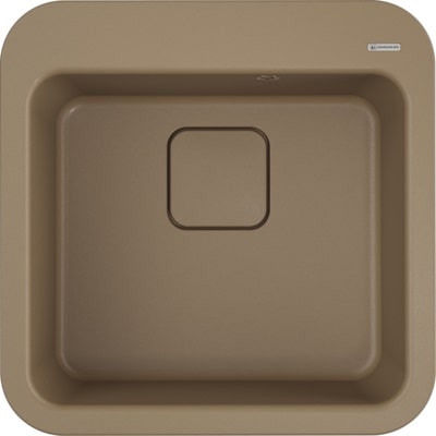 Кухонная мойкa OMOIKIRI Tasogare 51-CA 51x51 карамель кухонная мойкa omoikiri tasogare 51-ca 51x51 карамель