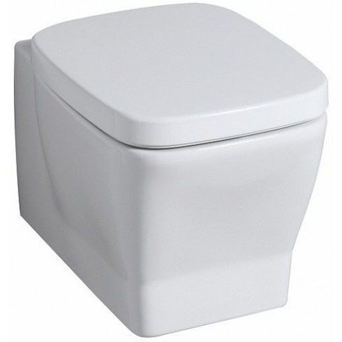 Унитаз подвесной Keramag Silk 37x54 сиденье Duroplast, микролифт унитаз подвесной keramag silk 37x54 сиденье duroplast, микролифт