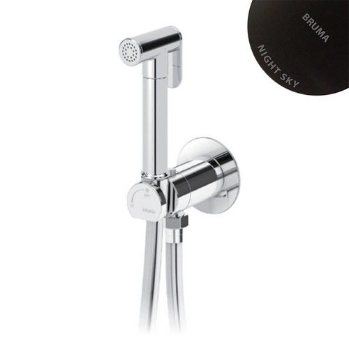 Смеситель для биде Bruma EloR Night Sky 1451103NS черный смеситель для биде bruma elor night sky 1451103ns черный
