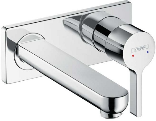 Смеситель для умывальника Hansgrohe Metris S 31163000 смеситель для умывальника hansgrohe metris s 31163000