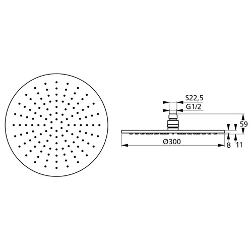 Верхний душ Ideal Standard IdealRain B9442AA фото 3 верхний душ ideal standard idealrain b9442aa фото 3
