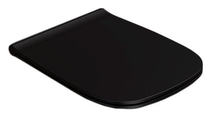 Сиденье для унитаза Globo Genesis GN020AR с системой soft close черный матовый сиденье для унитаза globo genesis gn020ar с системой soft close черный матовый