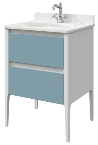Тумба напольная Caprigo Orlando ORL65-B231/L817 голубой матовый тумба напольная caprigo orlando orl65-b231/l817 голубой матовый