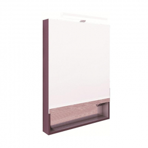 Шкаф с зеркалом Roca The Gap ZRU9302751 60 фиолетовый шкаф с зеркалом roca the gap zru9302751 60 фиолетовый