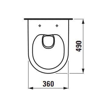 Унитаз Laufen Pro Rimless подвесной 8.2096.6.000.000.1 36x53 фото 3 унитаз laufen pro rimless подвесной 8.2096.6.000.000.1 36x53 фото 3