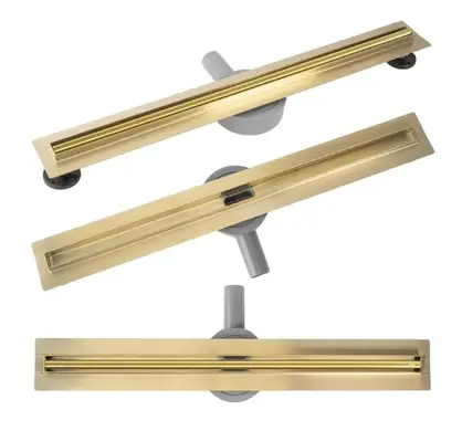 Душевой лоток Rea Neox SLIM PRO GOLD 60 золото душевой лоток rea neox slim pro gold 60 золото