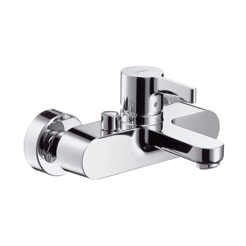 Смеситель для ванны Hansgrohe Metris S 31460000 смеситель для ванны hansgrohe metris s 31460000