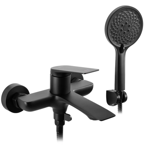 Смеситель для ванны Rea Avalon black matt REA-B1128 черный матовый смеситель для ванны rea avalon black matt rea-b1128 черный матовый