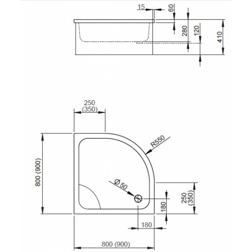 Душевой уголок Gutewetter Slide Square GK-863A 150x90 (бронза) фото 3 душевой уголок gutewetter slide square gk-863a 150x90 (бронза) фото 3