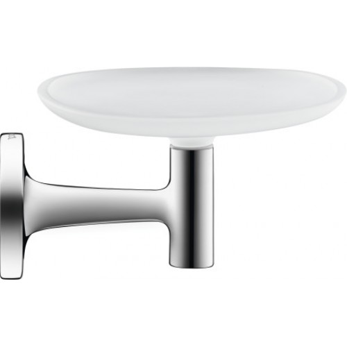 Мыльница Duravit Stark T 99331000 хром/белый мыльница duravit stark t 99331000 хром/белый