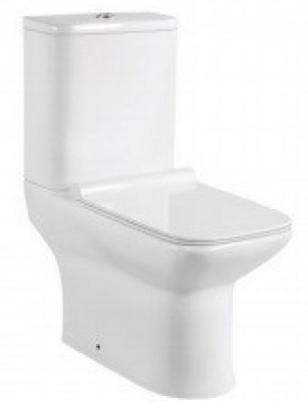 Унитаз напольный Ceramalux WK-9125 36,5x66,0 белый с сиденьем SoftClose унитаз напольный ceramalux wk-9125 36,5x66,0 белый с сиденьем softclose