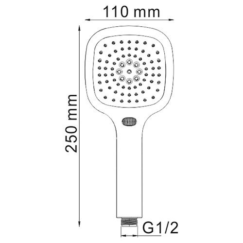 Гигиеническая лейка Wasserkraft A043 фото 3 гигиеническая лейка wasserkraft a043 фото 3