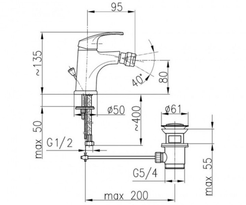 Смеситель для душа Armatura KRZEM 4216-010-00 фото 3 смеситель для душа armatura krzem 4216-010-00 фото 3