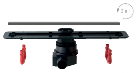 Душевой лоток Pestan Confluo Frameless Line 850 Matte Black 13701322 с решеткой душевой лоток pestan confluo frameless line 850 matte black 13701322 с решеткой