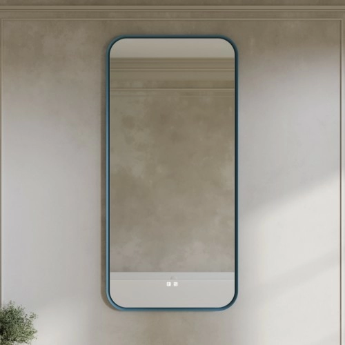 Зеркало Benetto Flex 73x152,5 с подсветкой, голубой зеркало benetto flex 73x152,5 с подсветкой, голубой