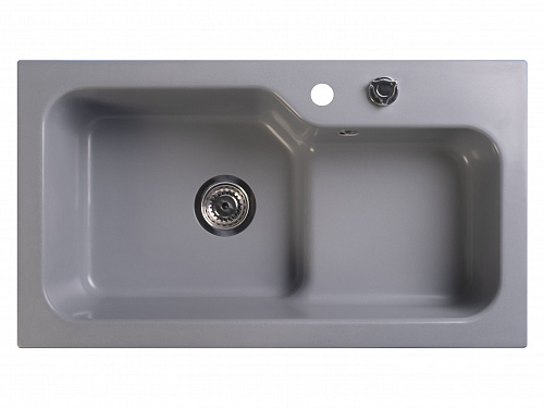 Кухонная мойка Белюкс SG-REC-HALF-8045-01 Серый сланец кухонная мойка белюкс sg-rec-half-8045-01 серый сланец