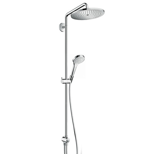 Душевые системы Hansgrohe Croma Select 280 Air 1jet Showerpipe 26793000 душевые системы hansgrohe croma select 280 air 1jet showerpipe 26793000