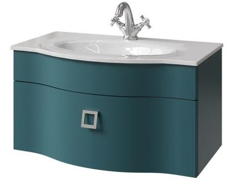 Тумба подвесная Caprigo Nokturn 80 1312-SF013 зеленый матовый тумба подвесная caprigo nokturn 80 1312-sf013 зеленый матовый