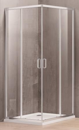 Душевой уголок Adema Glass Line Vierkant 100x100 стекла матовые, профиль хром душевой уголок adema glass line vierkant 100x100 стекла матовые, профиль хром