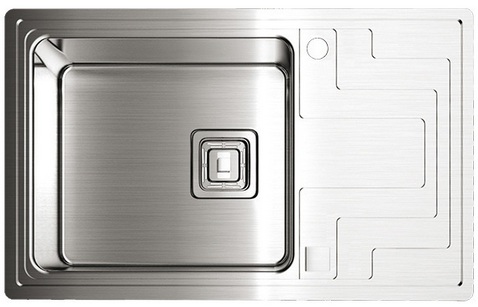 Кухонная мойка Omoikiri Yasugata 48R-BL 48,5x48,5 черный фото 2 кухонная мойка omoikiri yasugata 48r-bl 48,5x48,5 черный фото 2