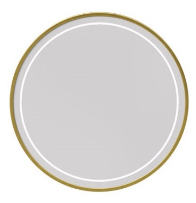 Зеркало Caprigo М-188S-ORO с подсветкой, золото зеркало caprigo м-188s-oro с подсветкой, золото