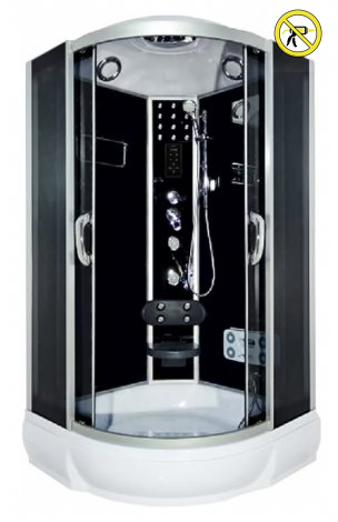 Душевая дверь Gutewetter Guwer GK-664D 255 (бронза) фото 5 душевая дверь gutewetter guwer gk-664d 255 (бронза) фото 5