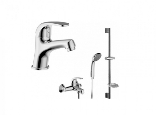 Комплект смесителей для ванны Bravat Fit F00416C 2 в 1 фото 2 комплект смесителей для ванны bravat fit f00416c 2 в 1 фото 2