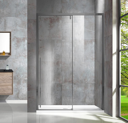 Душевой уголок Gutewetter Practic Rectan GK-403 135x80 (матовый хром/полистирол rain) фото 8 душевой уголок gutewetter practic rectan gk-403 135x80 (матовый хром/полистирол rain) фото 8