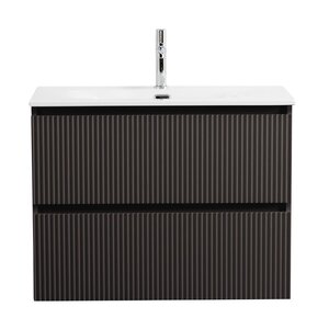 Тумба подвесная BELBAGNO UNO-MINI-800-2C-SO-GSO темно-серая матовая тумба подвесная belbagno uno-mini-800-2c-so-gso темно-серая матовая