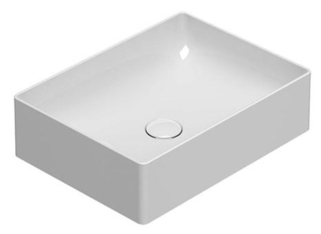 Умывальник накладной Globo T-edge B6R54BI белый глянец умывальник накладной globo t-edge b6r54bi белый глянец