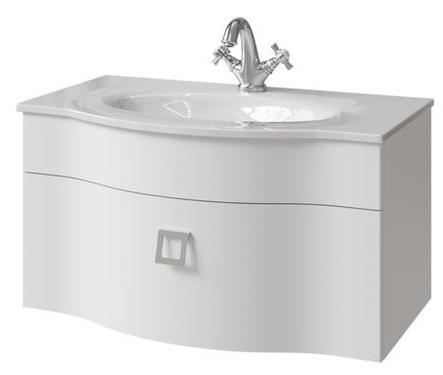 Тумба подвесная Caprigo Nokturn 80 1312-SF027 белый матовый тумба подвесная caprigo nokturn 80 1312-sf027 белый матовый