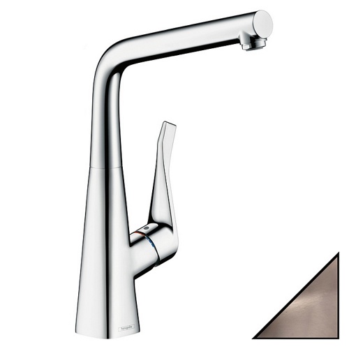 Смеситель для кухни Hansgrohe Metris 14822800 смеситель для кухни hansgrohe metris 14822800