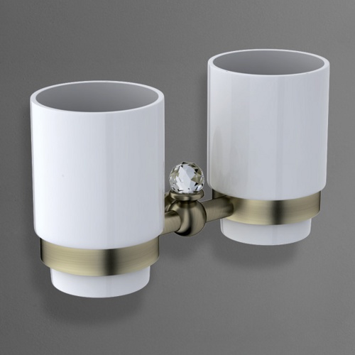Стакан двойной Art&Max Antic crystal AM-2688SJ-Br стакан двойной art&max antic crystal am-2688sj-br
