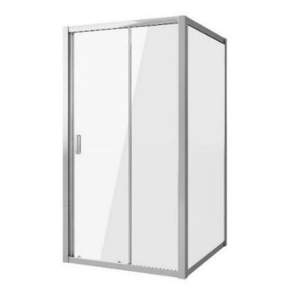 Душевой уголок Niagara Nova NG-62-11A+NG-A90 110x90 стекла прозрачные, профиль хром душевой уголок niagara nova ng-62-11a+ng-a90 110x90 стекла прозрачные, профиль хром