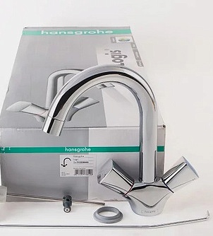 Смеситель для умывальника Hansgrohe Logis 71220000 фото 3 смеситель для умывальника hansgrohe logis 71220000 фото 3