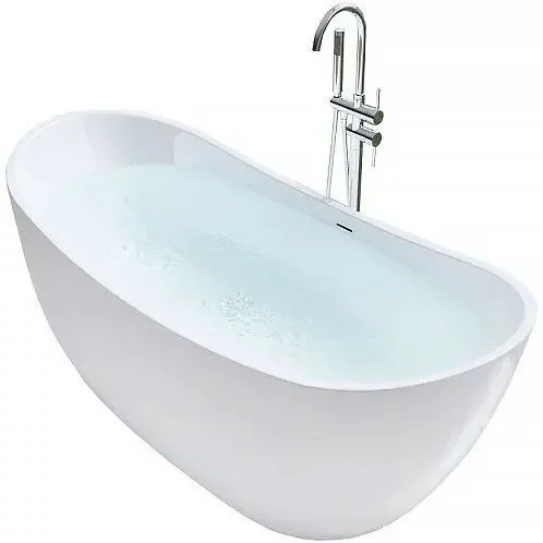 Ванна акриловая Rea Ferrano 180x80 белый глянец ванна акриловая rea ferrano 180x80 белый глянец