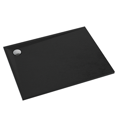 Душевой поддон Omnires Stone 100x80 черный матовый душевой поддон omnires stone 100x80 черный матовый