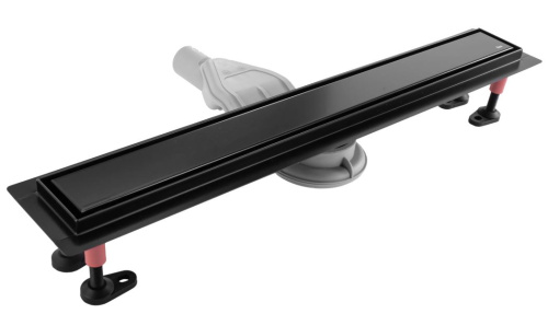 Душевой лоток Rea Neox Superflow black 800 черный матовый душевой лоток rea neox superflow black 800 черный матовый