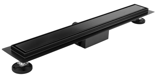 Душевой лоток Rea Neox black 600 черный матовый душевой лоток rea neox black 600 черный матовый
