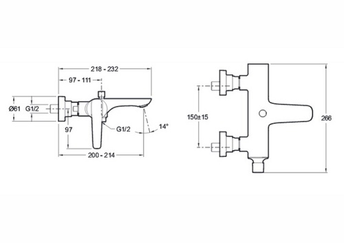 Душевой уголок Radaway Idea KDJ 160x120 прозрачное/хром фото 3 душевой уголок radaway idea kdj 160x120 прозрачное/хром фото 3