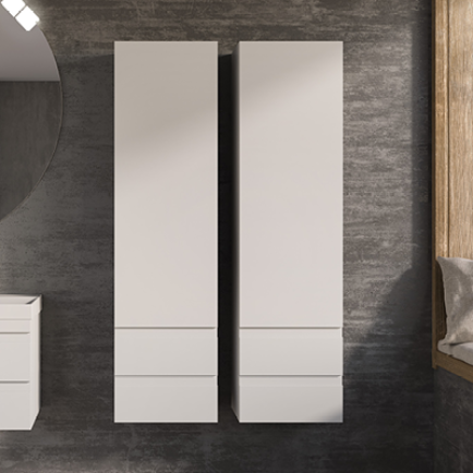 Пенал подвесной Kolpa-san Naomi N 1501 40 White, белый пенал подвесной kolpa-san naomi n 1501 40 white, белый