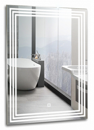 Зеркало Silver Mirrors Спарта LED 60x80 с сенсорным выключателем зеркало silver mirrors спарта led 60x80 с сенсорным выключателем