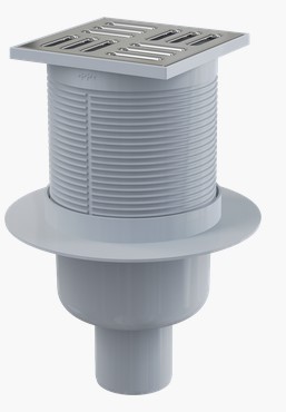 Сливной трап Alcaplast 105x105/50 APV2-BL-01 сливной трап alcaplast 105x105/50 apv2-bl-01